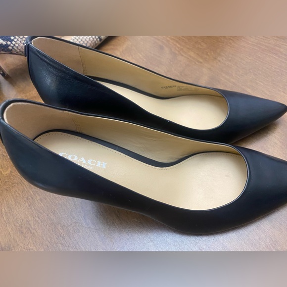 Coach Black High Heel Pumps - Picture 2 of 9
